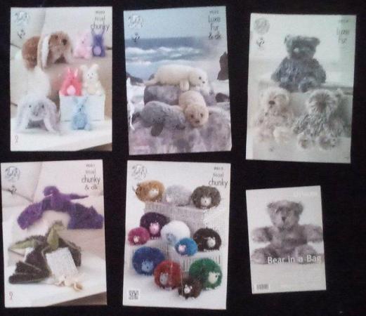 Image 1 of Toy Knitting Patterns £2 each or 9 for £10