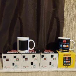 Preview of the first image of New complete set of game boy cups +pack man cup all new.