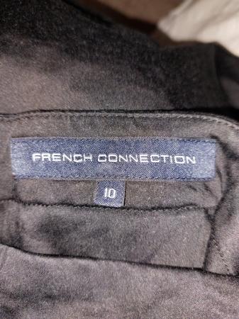 Image 1 of French Connection Strapless mini Black dress size 10
