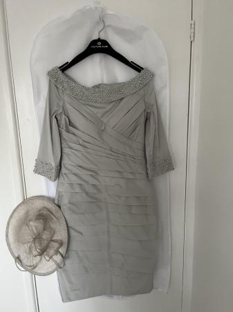 Image 3 of Irresistible Mother of the Bride dress plus hatinator, UK12