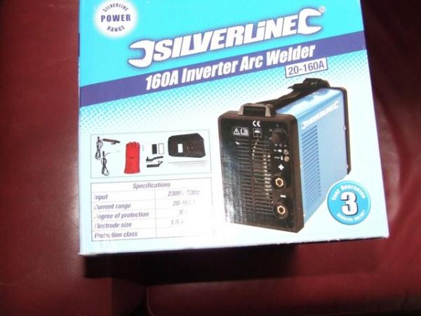 Image 2 of Silver line 20-160 amp inverter Arc Welder