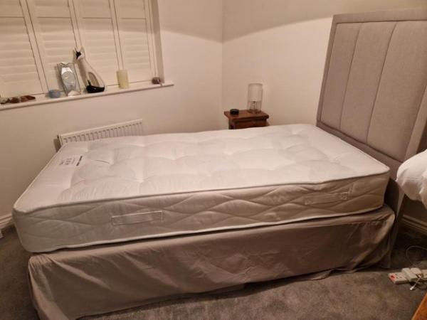 Image 2 of Single bed with Toulouse Ortho Firm mattress.