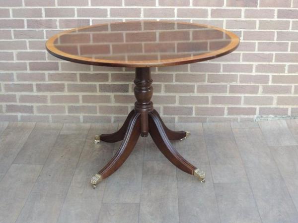 Image 1 of Mahogany Quality Foldable Centrepiece Table (UK Delivery)