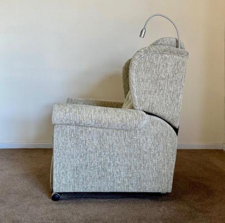 Image 9 of WILLOWBROOK ELECTRIC RISER RECLINER GREY CHAIR ~ CAN DELIVER