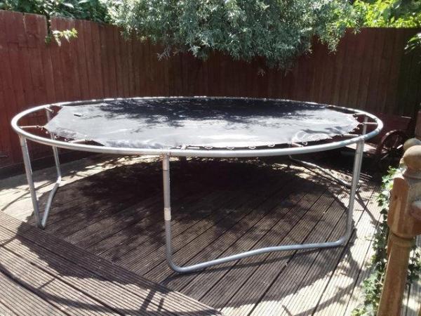 Image 2 of 12ft trampoline without bumper