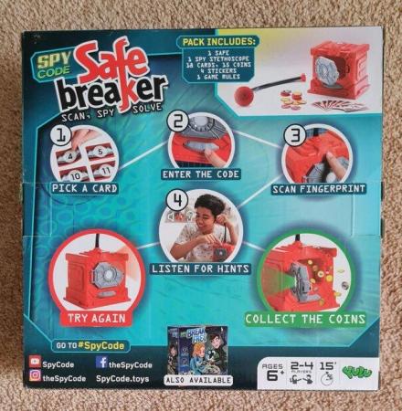 Image 3 of SPY CODE 'SAFE BREAKER' GAME - AGE 6+ in EXCELLENT CONDITION