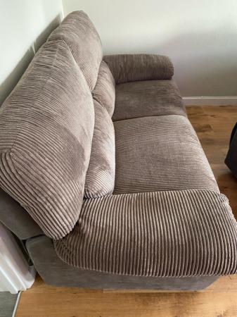 Image 2 of 2 seater reclining sofa like new