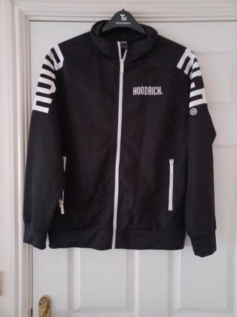 Image 1 of Men's large black and white Hoodrich