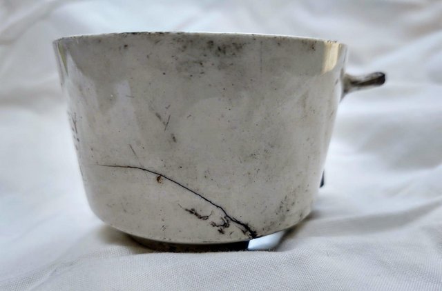 Preview of the first image of Original Antique Pottery Coffee Cup.