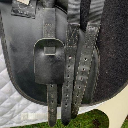 Image 15 of Thorowgood T4 17.5 inch cob plus saddle (S2885)