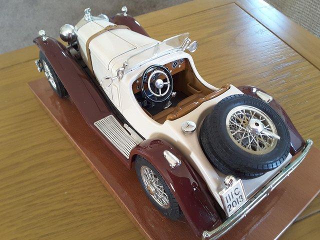 Preview of the first image of VINTAGE BURAGO DIE CAST SPECIAL EDITION MERCEDES BENZ SSK.