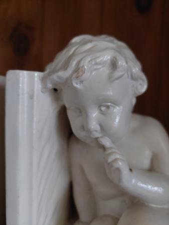 Image 5 of Cherub French antique bookends