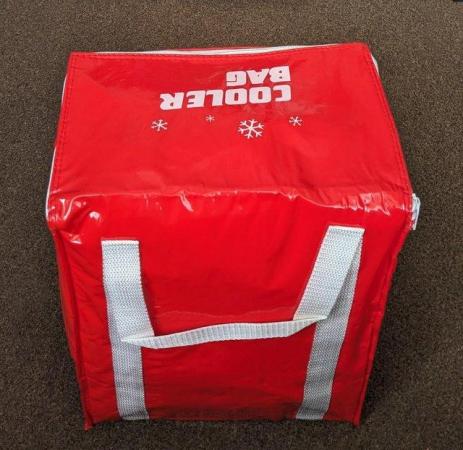 Image 3 of Brand New Red/White Cool Bag. BX43