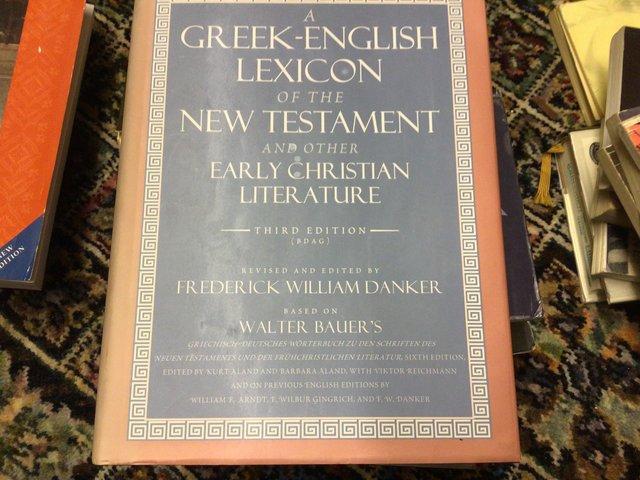 Preview of the first image of A Greek-English Lexicon of the New Testamant.