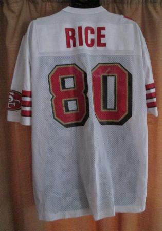 Image 2 of Vintage San Francisco 49ers Jersey Jerry Rice Size 52