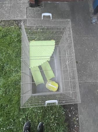 Image 1 of Cage with small carrier for sale!