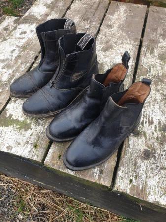 Image 2 of jodphur boots black............