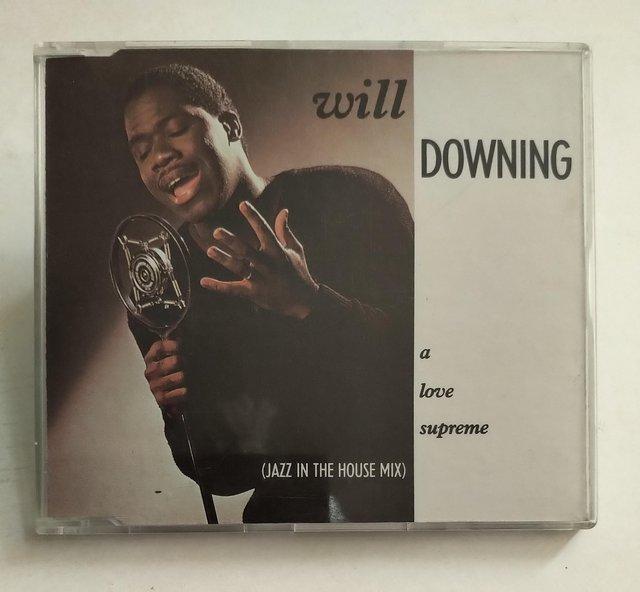 Preview of the first image of Rare Will Downing A Love Supreme 1988 UK CD Single.
