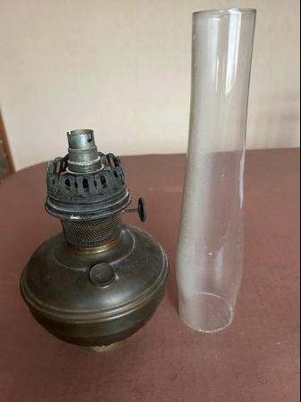 Image 2 of ANTIQUE ALADDIN OIL LAMP FOR RESTORATION