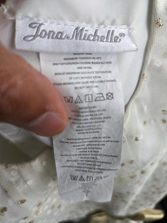 Image 2 of Jona Michelle girls White Sleeveless dress