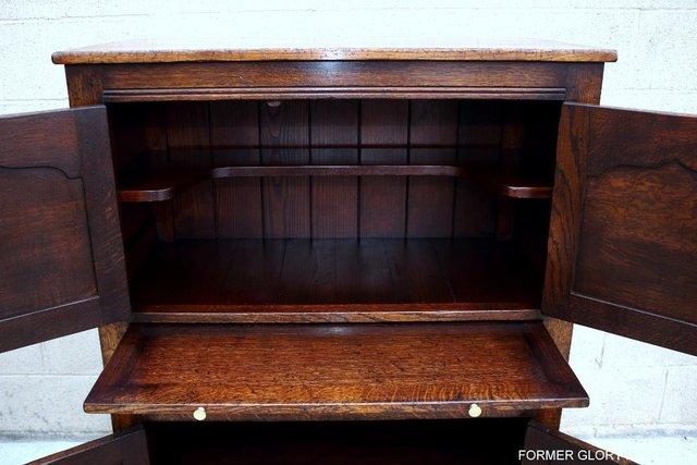 Image 24 of A TITCHMARSH AND GOODWIN DRINKS WINE CABINET CUPBOARD STAND