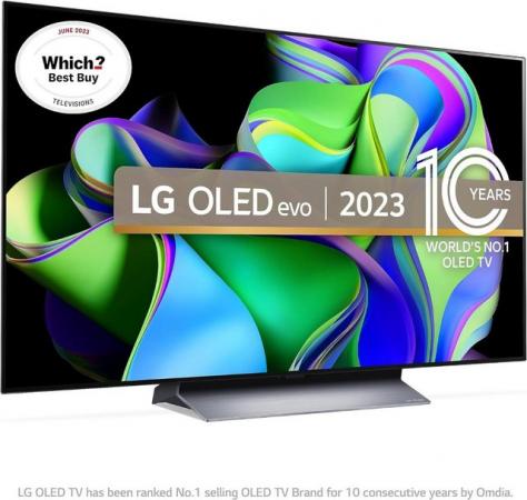 Image 2 of New LG OLED evo C3 65" 4K Smart TV, 2023