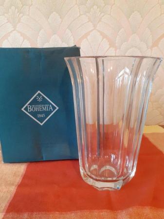 Image 3 of Melody 24% Lead Crystal Vase from Bohemia