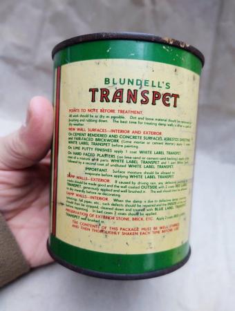 Image 2 of “Blundell’s Transpet” Paint Tin