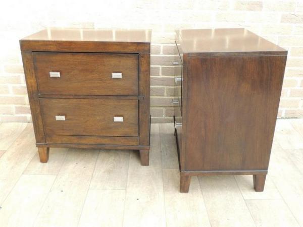 Image 15 of Pair of Bassett XL Bedside Tables / Chests (UK Delivery)