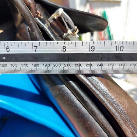 Image 10 of Jeffries 16 1/2 to 17" med leather gp £65