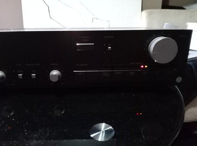 Preview of the first image of Excellent Technics SU-V2X amplifier 2x45w, phono.