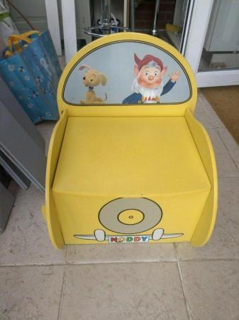 Image 3 of Yellow Noddy toy storage seat box