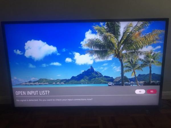 Image 2 of TV LG TV 49” with a remote for sale