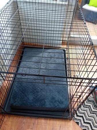 Image 2 of Large Dog Cage With Inside Tray