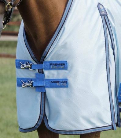 Image 3 of PREMIER EQUINE 6’0 MESH AIR FLY RUG WITH SURCINGLES