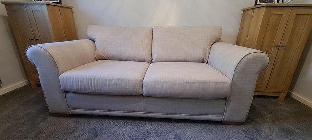 Image 1 of NEXT Two Seater Sofa Bed - Metal Frame