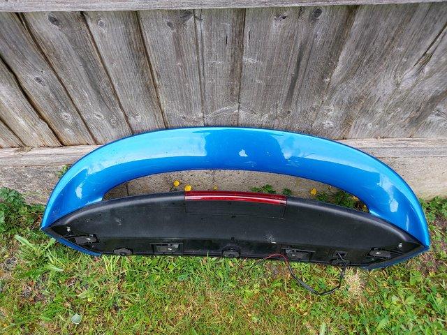 Preview of the first image of ROVER MG ZR REAR HATCHBACK SPOILER.