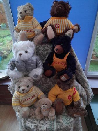 Image 3 of Collection of Gorgio teddy bears