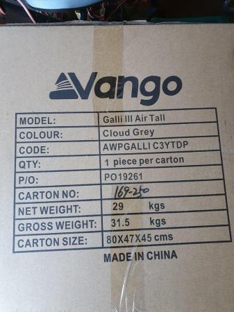 Image 2 of **BRAND NEW** STILL BOXED** Vango Galli III Tall air awning