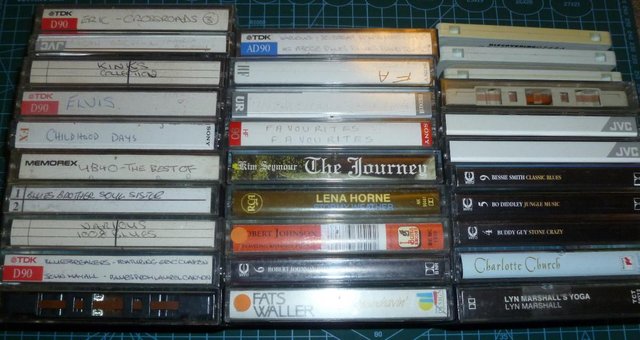 Image 2 of 30 cassette tapes. Including 16 pre-recorded