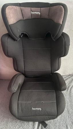 Image 1 of Car seat in black Harmony make