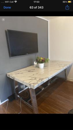 Image 1 of 2m dining table seats up to 6
