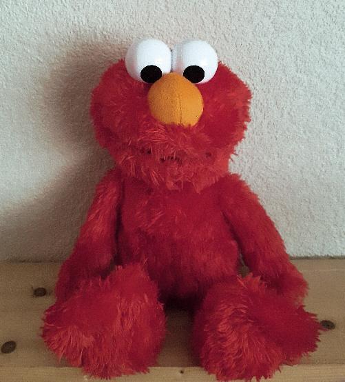 Preview of the first image of Tickle Me Elmo Sesame Street 2016 Electronic Talking Toy.
