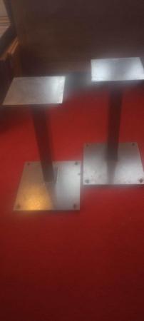 Image 1 of Speaker Stands - Heavy weight steel