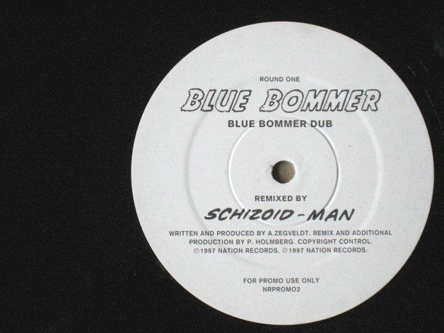 Preview of the first image of Blue Bommer / Schizoid Man– Blue Bommer Dub / Cloud Nine –.