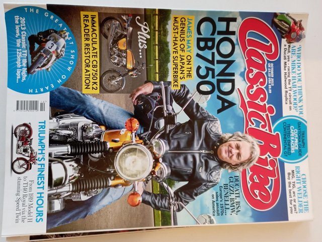 Preview of the first image of Classic motorcycle magazines.