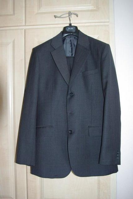 Preview of the first image of Man's Hand Tailored Two Piece Suit.