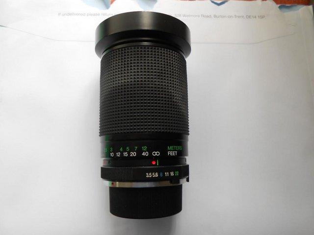Preview of the first image of Photographic lens with Minolta fit.