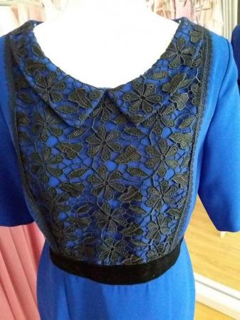 Image 2 of New Daisy May Cobalt Occasion Dress - Suze 12