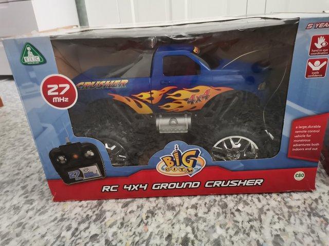 Preview of the first image of Remote control 4x4 ground crusher car.